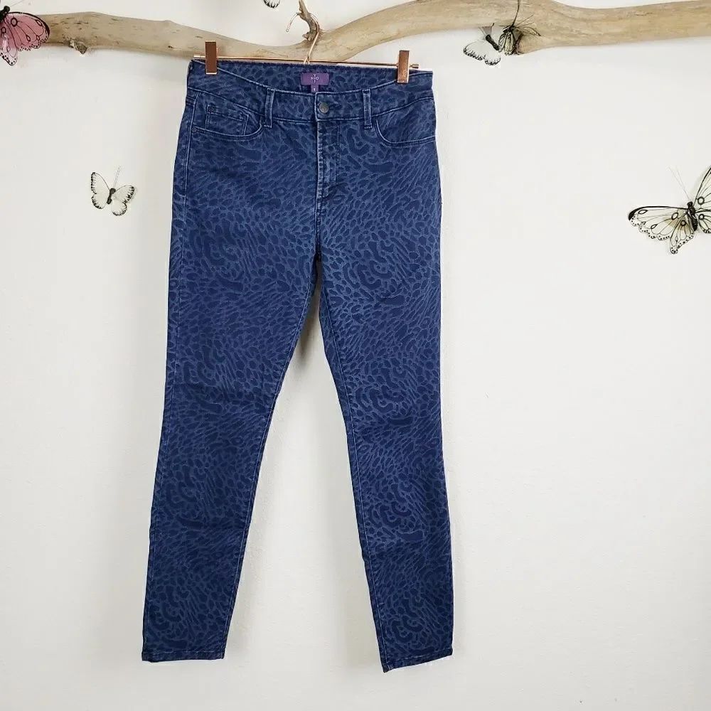 NYDJโanimalย printโskinnyโjeans
